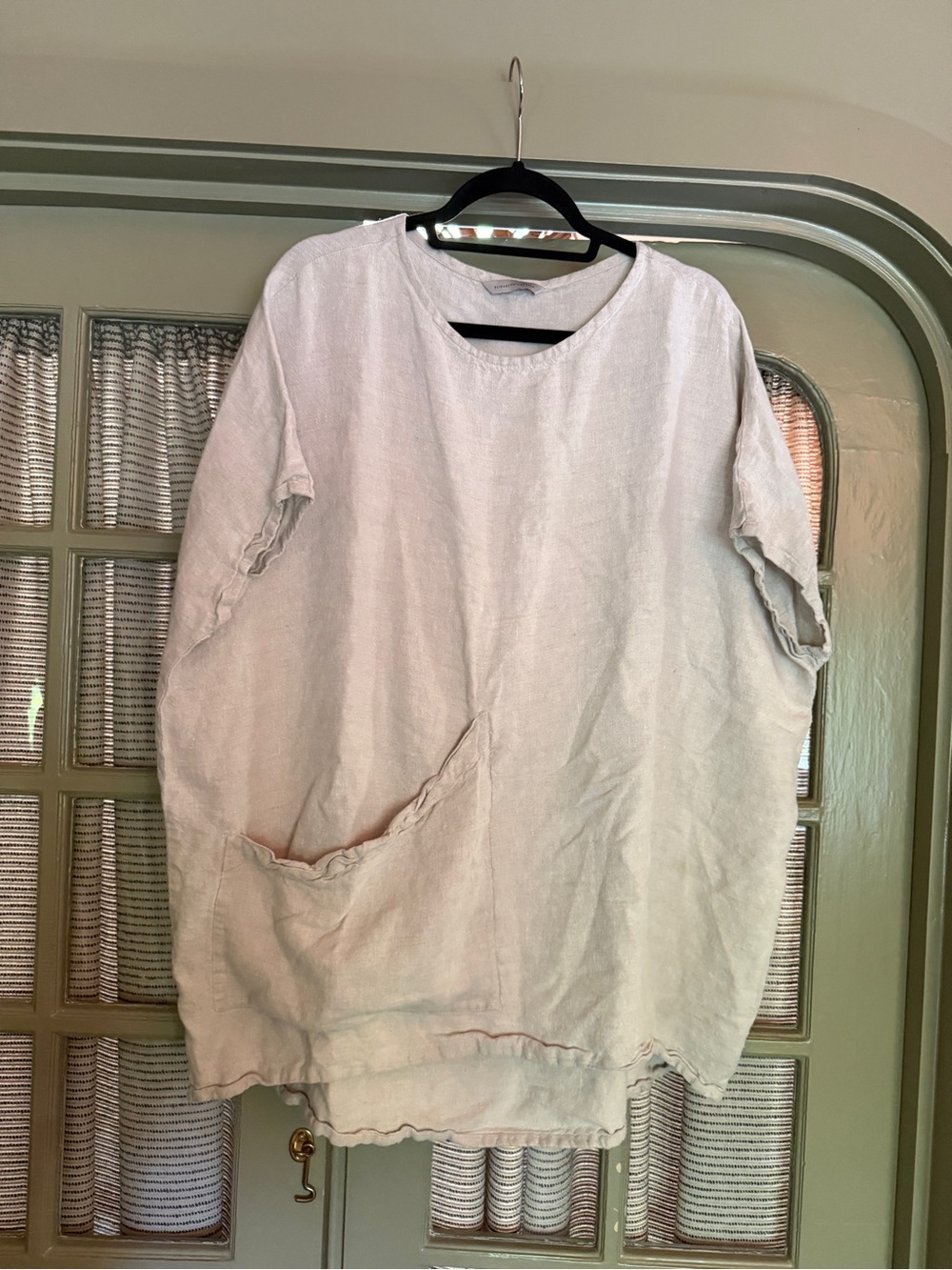 Elizabeth Suzann Cream Artist Smock